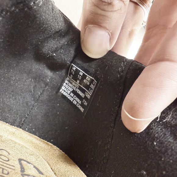 [Clarks] Black Cora Charm Leather Slip On Flats Round Toe Comfort Size 10M - Picture 10 of 11